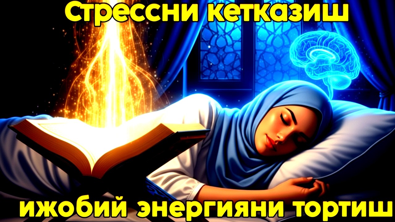 Қуръоннинг Руҳий Шифоси: Чуқур Уйқу ва Ички Хотиржамлик Учун