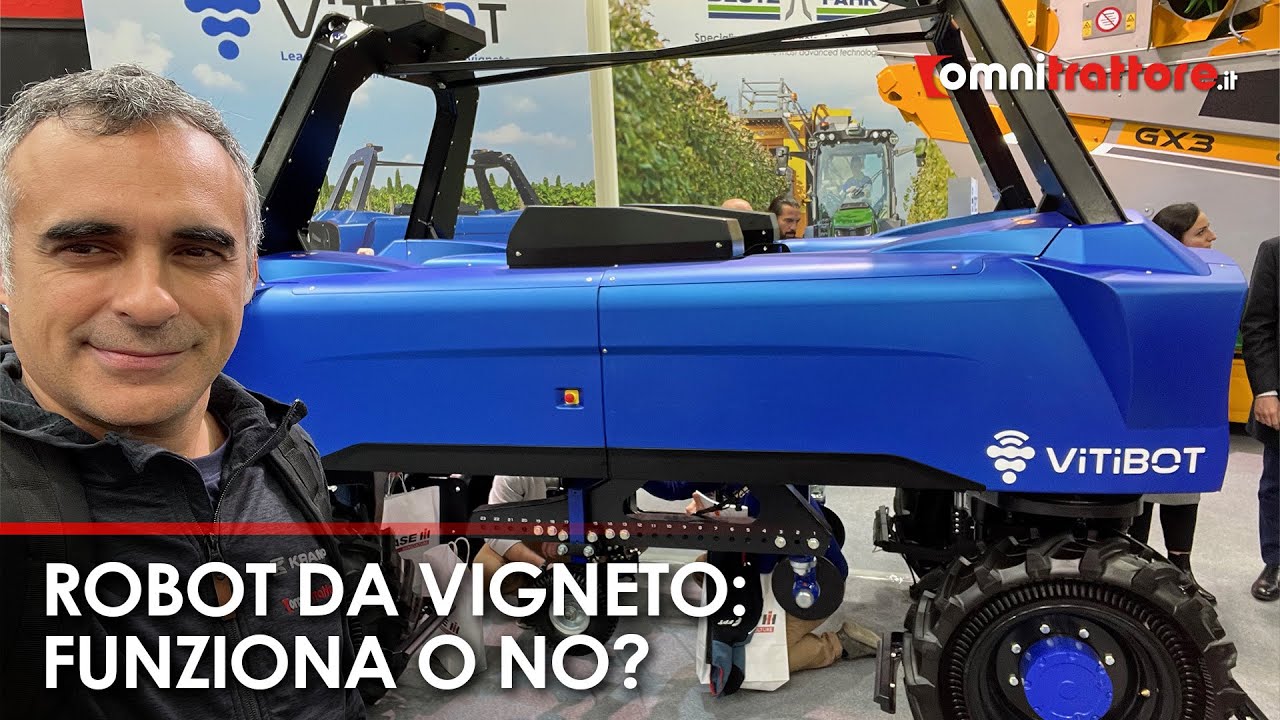 Vitibot-SDF BAKUS: il robot per la gestione delle sottoerbe in vigneto