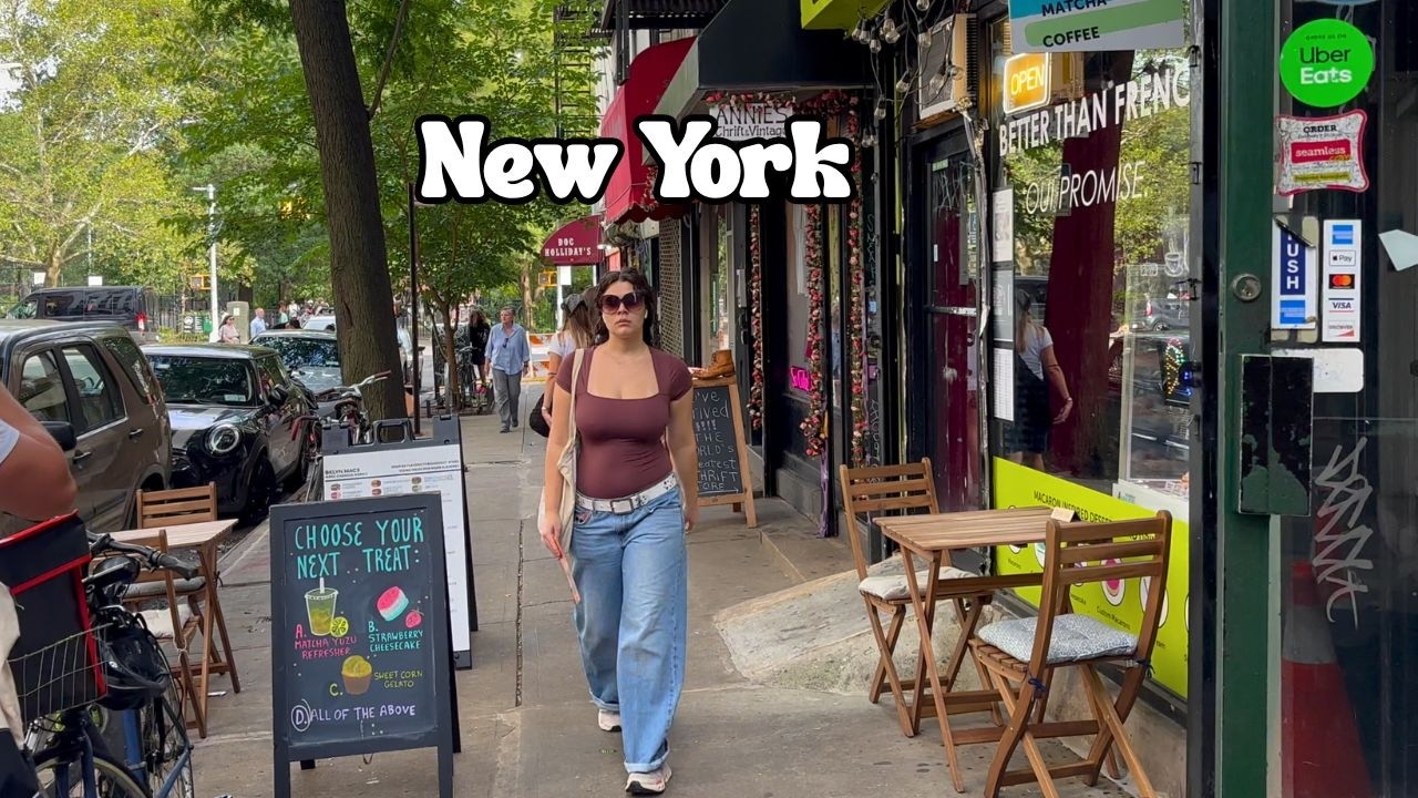 New York Summer Walk Alphabet City East Village Nyc