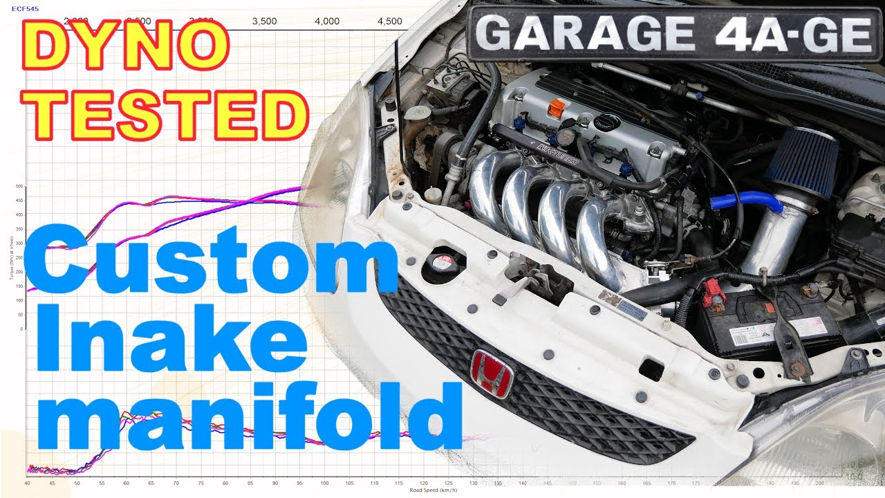 K24 Long runner intake manifold vs Honda RBC - Dyno tested  k24 pt4