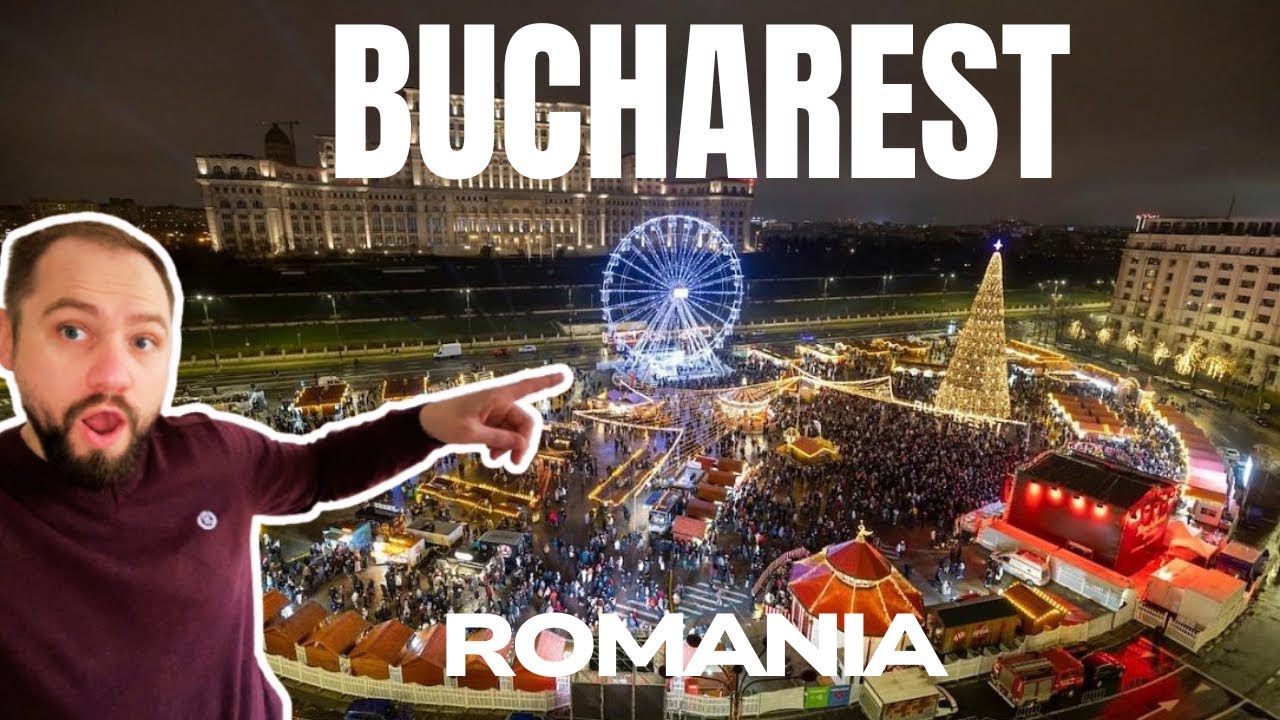 Рождественские ярмарки в Румынии | Зимний туристический и гастрономический видеоблог 🇷🇴🎄 (Часть 2)