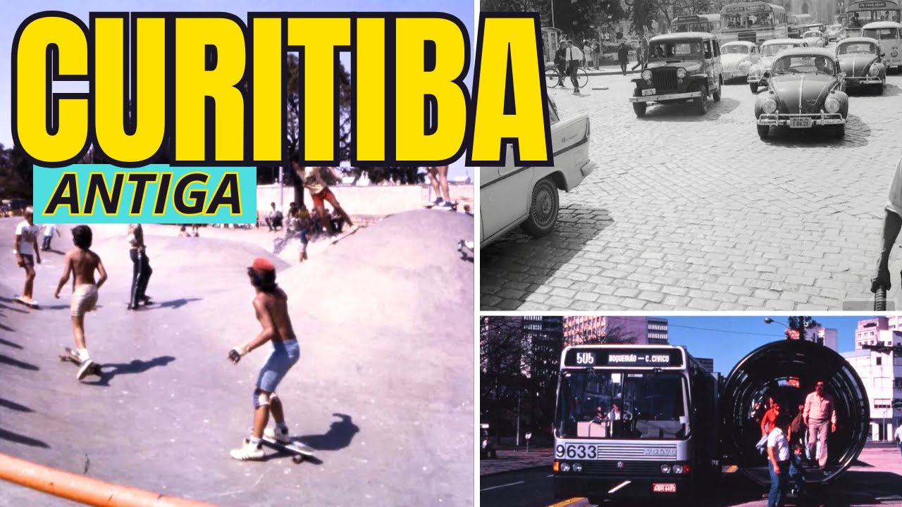 🏮UMA JORNADA NO TEMPO | CURITIBA ANTIGA Capturada em IMAGENS RARAS, Nostalgia HISTÓRIA