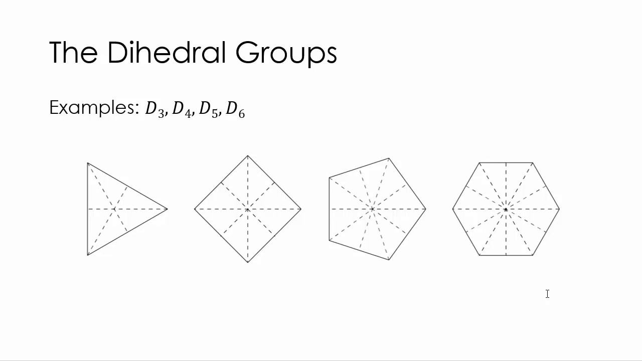 Abstract Algebra 1.2 Dihedral Groups