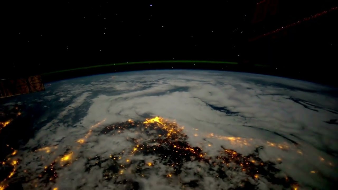 VideoVault Stock Video: View of the Earth from a satellite