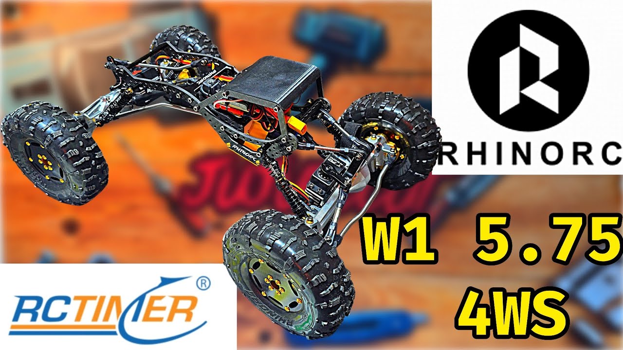 Découverte du RhinoRC W1 commandé en kit chez Rctimer.com (07/08/25)