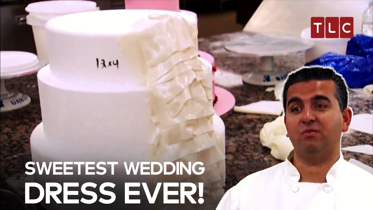 A Wedding Dress You Can Eat! | Cake Boss TLC