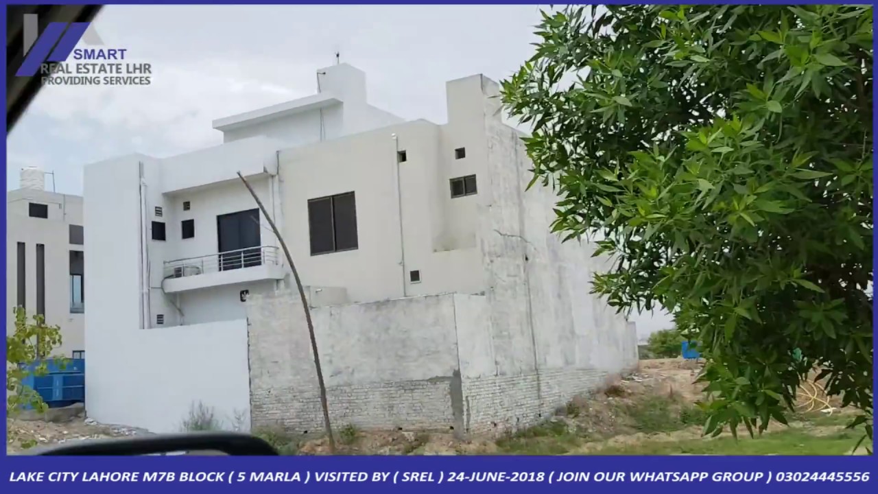 LAKE CITY LAHORE M7B BLOCK ( 5 MARLA ) VISITED BY ( SREL ) 24-JUNE-2018