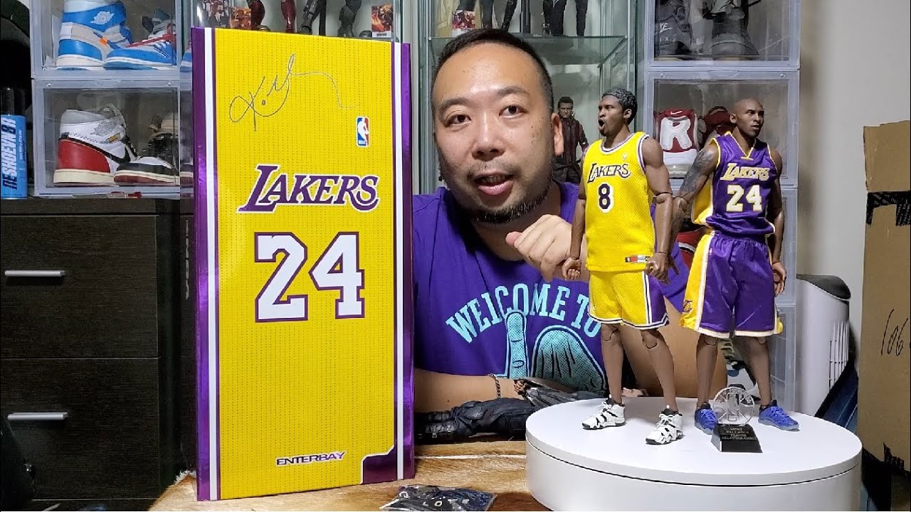 (廣東話) 回憶Kobe + My Kobe collection (Sneakers & Enterbay 1/6 Figure) unboxing