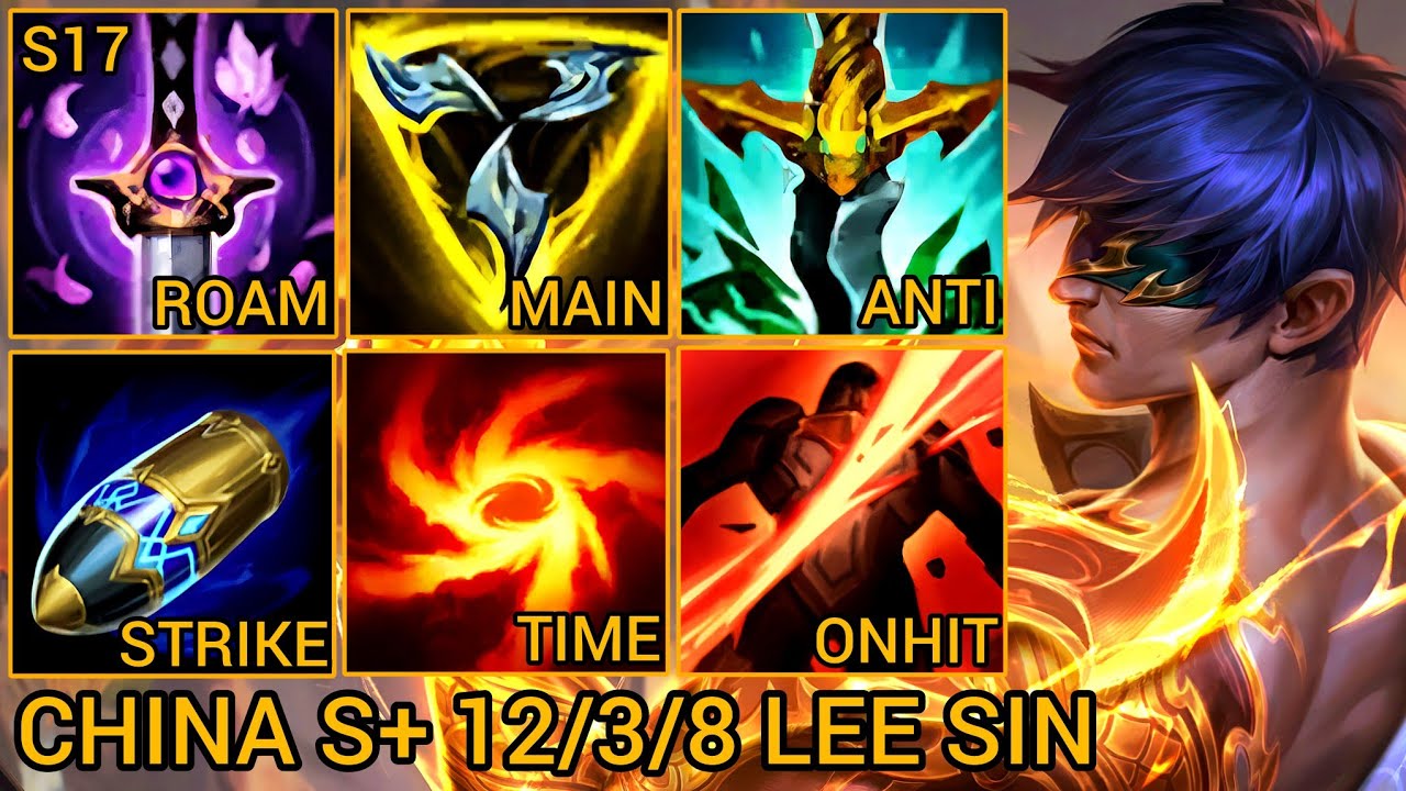 Lee Sin S Rating 12/3/8 - China Server Wild Rift Best High Tier New Build Season 17
