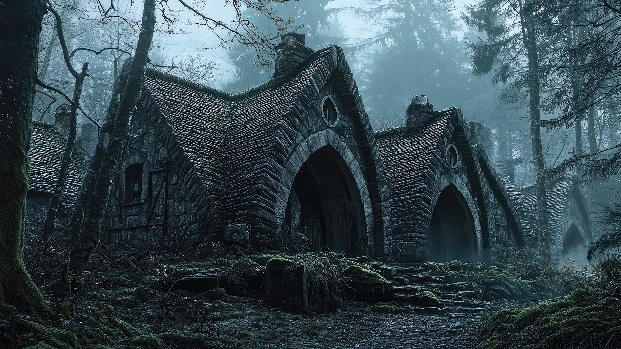 Abandoned Medieval Stone Village Deep | Celtic Medieval Music for Relaxation & Deep Focus
