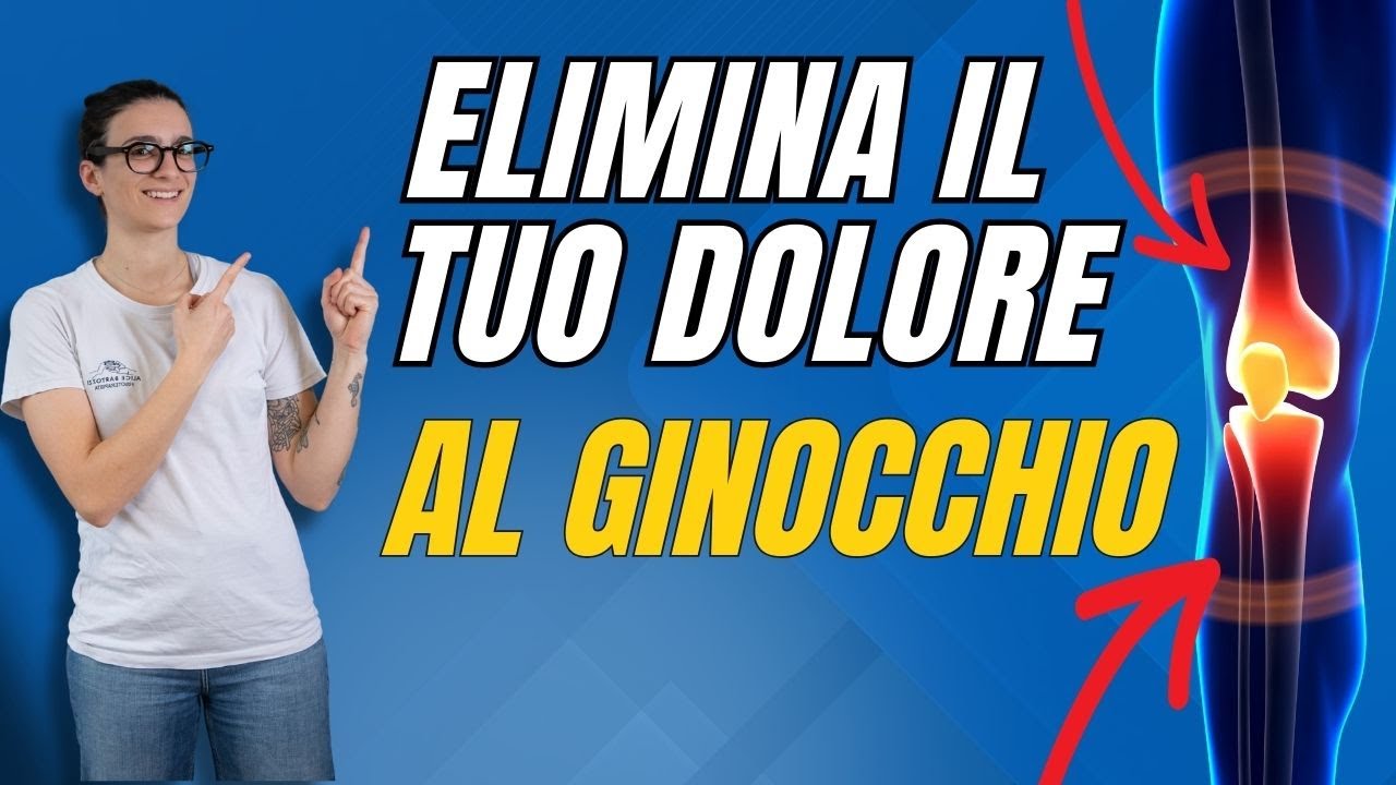ELIMINA il tuo dolore al GINOCCHIO ❌