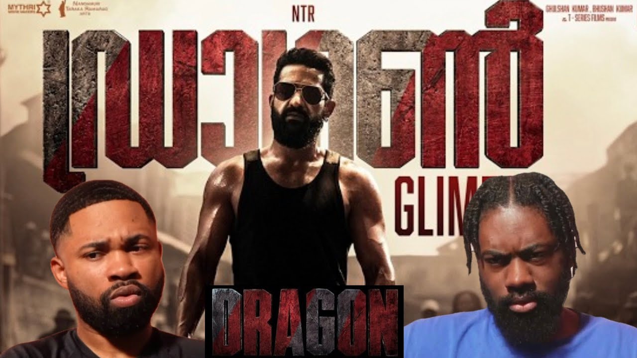 Dragon Glimpse - Telugu  NTR | Anil Kapoor | Rukmini Vasanth | Ravi Basrur | Prashanth Neel Reaction