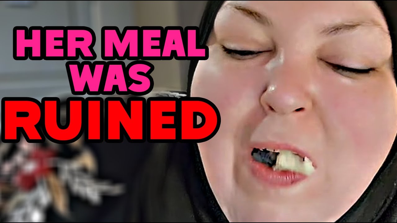 foodie beauty's RUINED pasta meal! - mukbang reaction