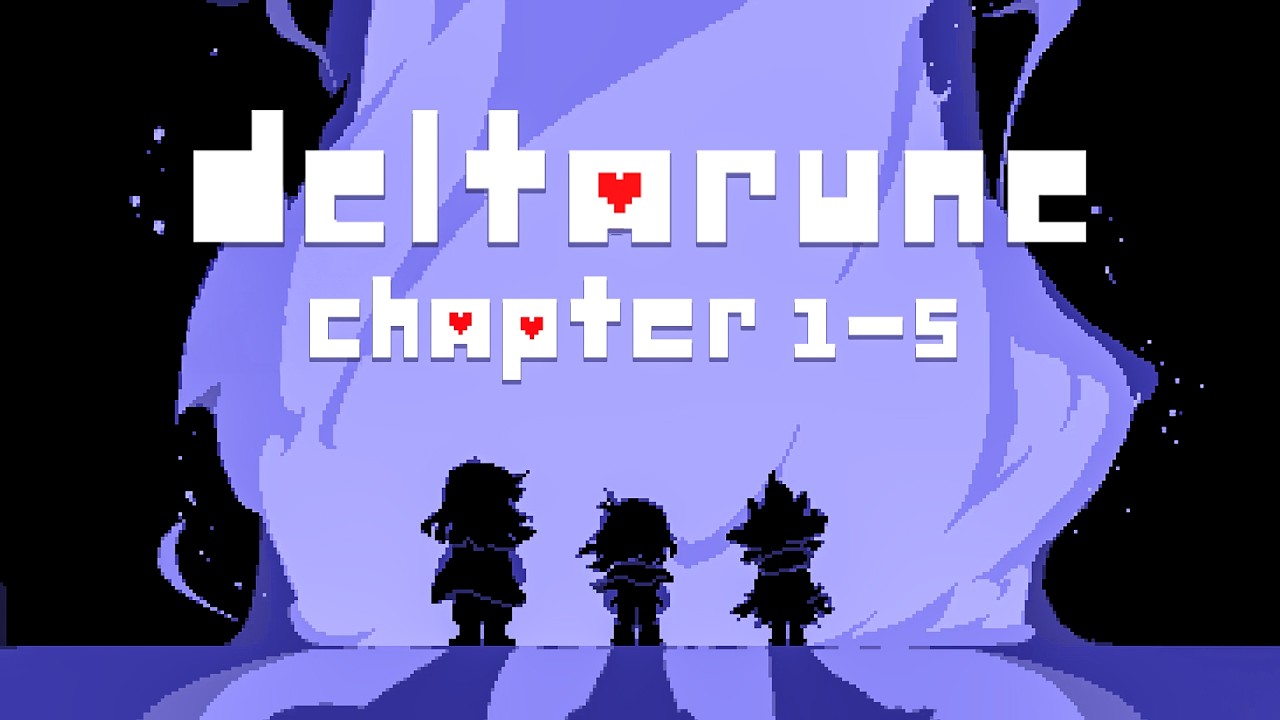 DELTARUNE Chapter 1-5 - Full Game Walkthrough No Commentary