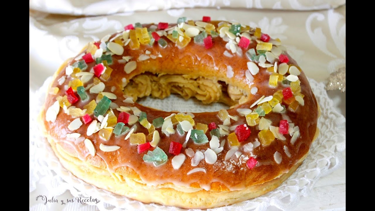 Roscón de reyes exprés! 🎁SIN LEVADO. EN 1 HORA LO TIENES HECHO!🎁