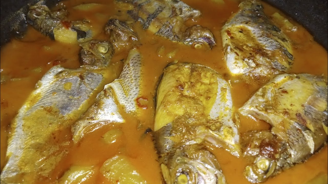 তেলাপিয়া মাছ দিয়ে আলুর ঝোল | Tilapia Fish Curry with Potato | Bengali fish. Marias Recipe House