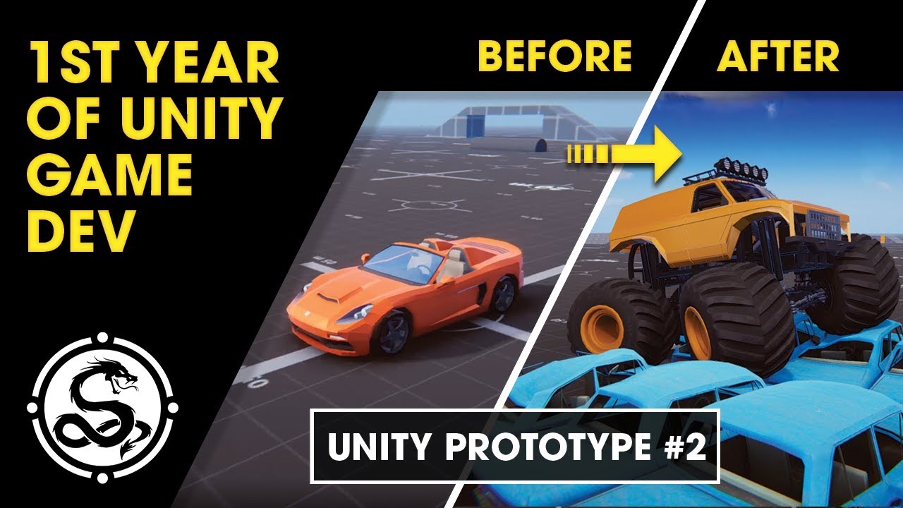 1 Year of Learning Game Development in Unity | Unity - Prototype #2