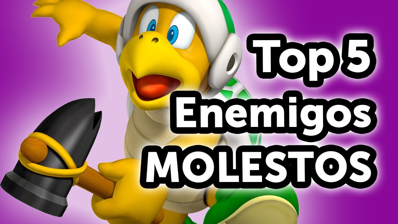 Top 5 - Enemigos molestos en juegos