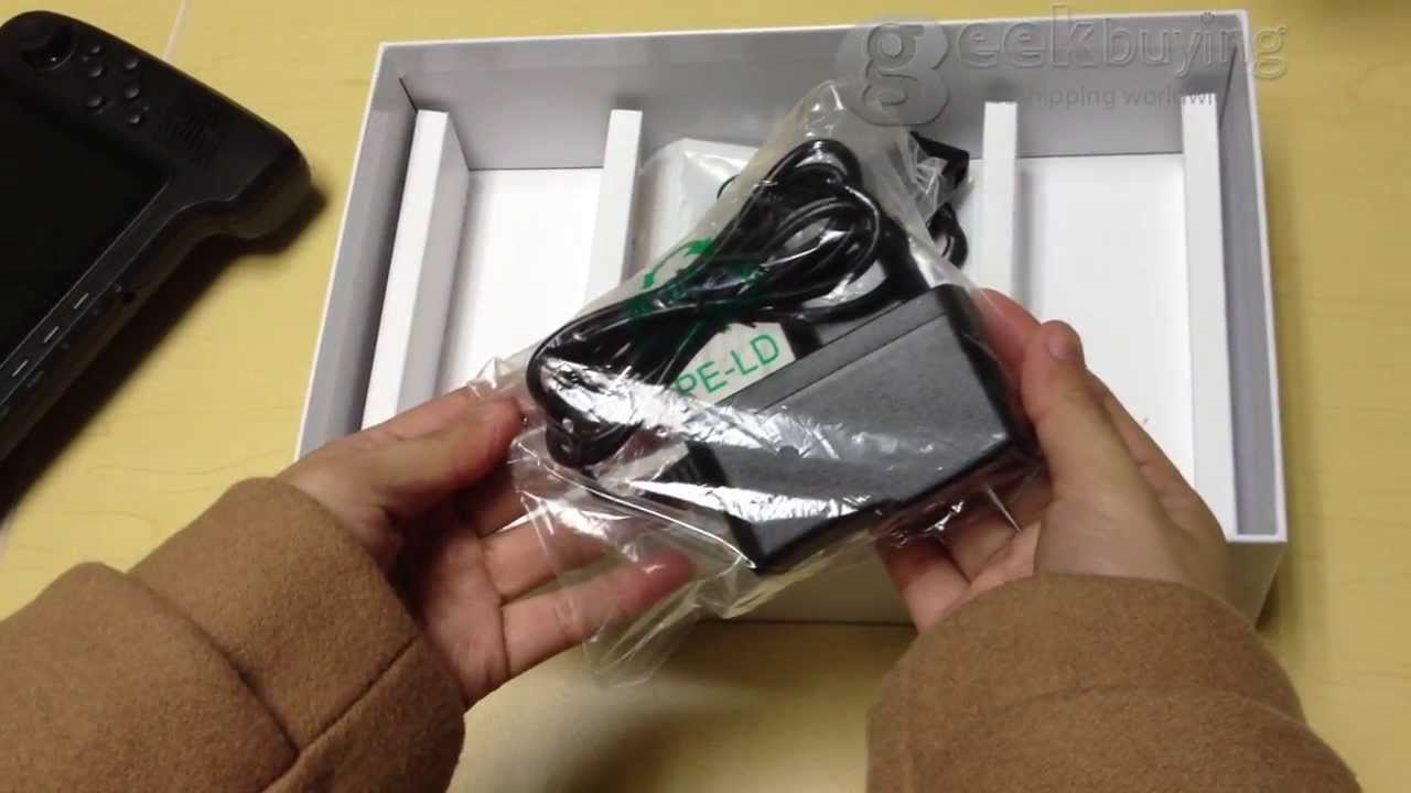 The Unboxing Video for GPD G7 GamePad Android 4.2 RK3188 Quad Core Tablet PC