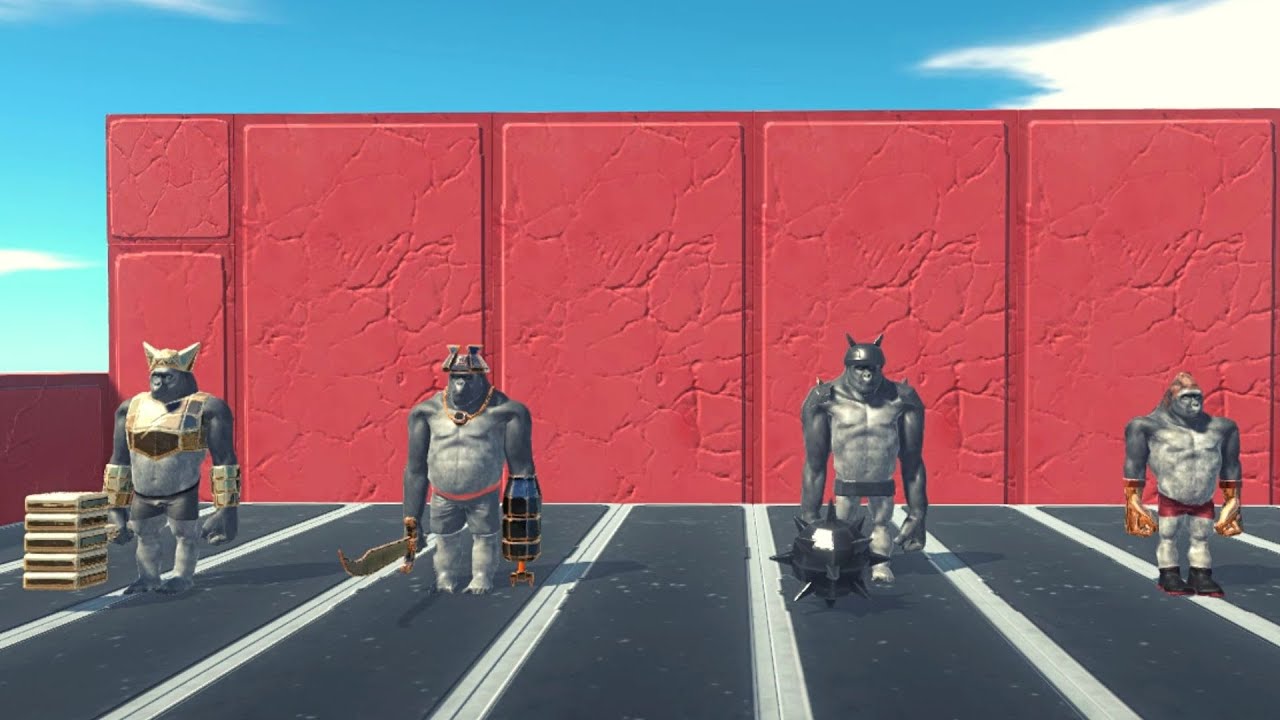 Impossible Maze - Weaponized Apes ARBS | Animal Revolt Battle Simulator