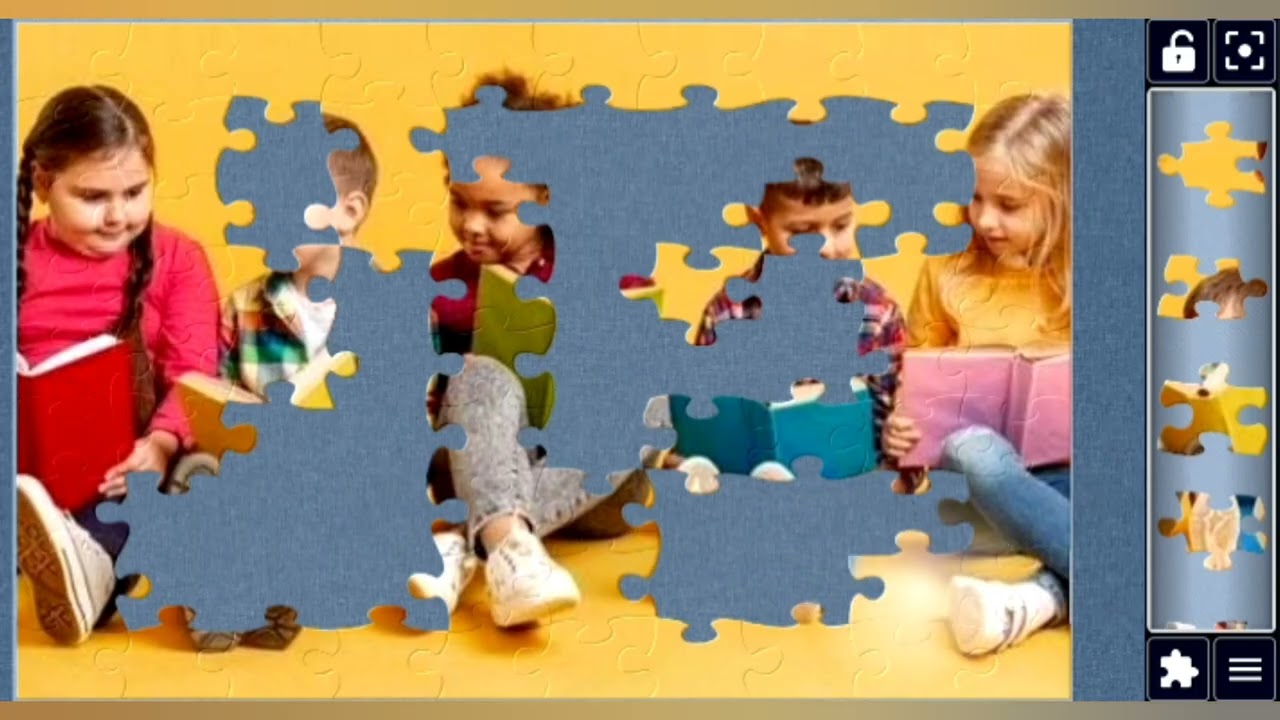 Book Buddies jigsaw puzzle 📚// #booklover #kidsreading #learningisfun #puzzlefun @puzzlemaster1034 