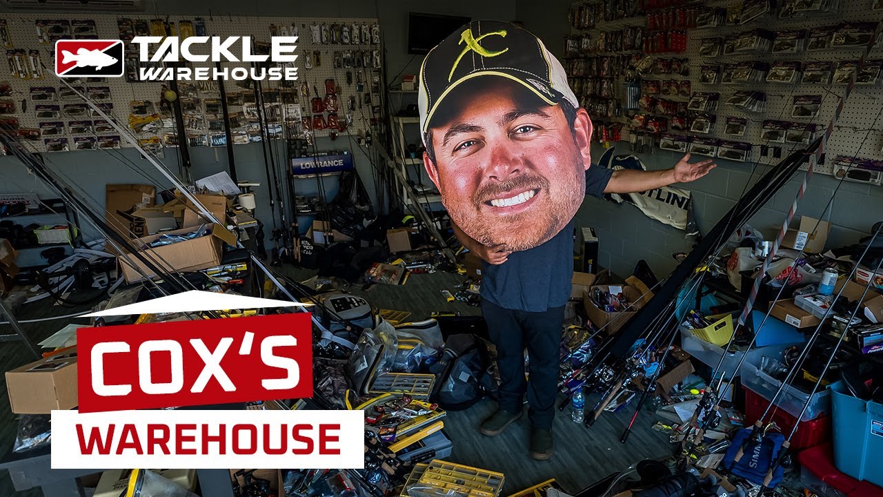 Welcome to Cox's Warehouse! Take A Peek At John Cox's Immaculate Tackle Storage!
