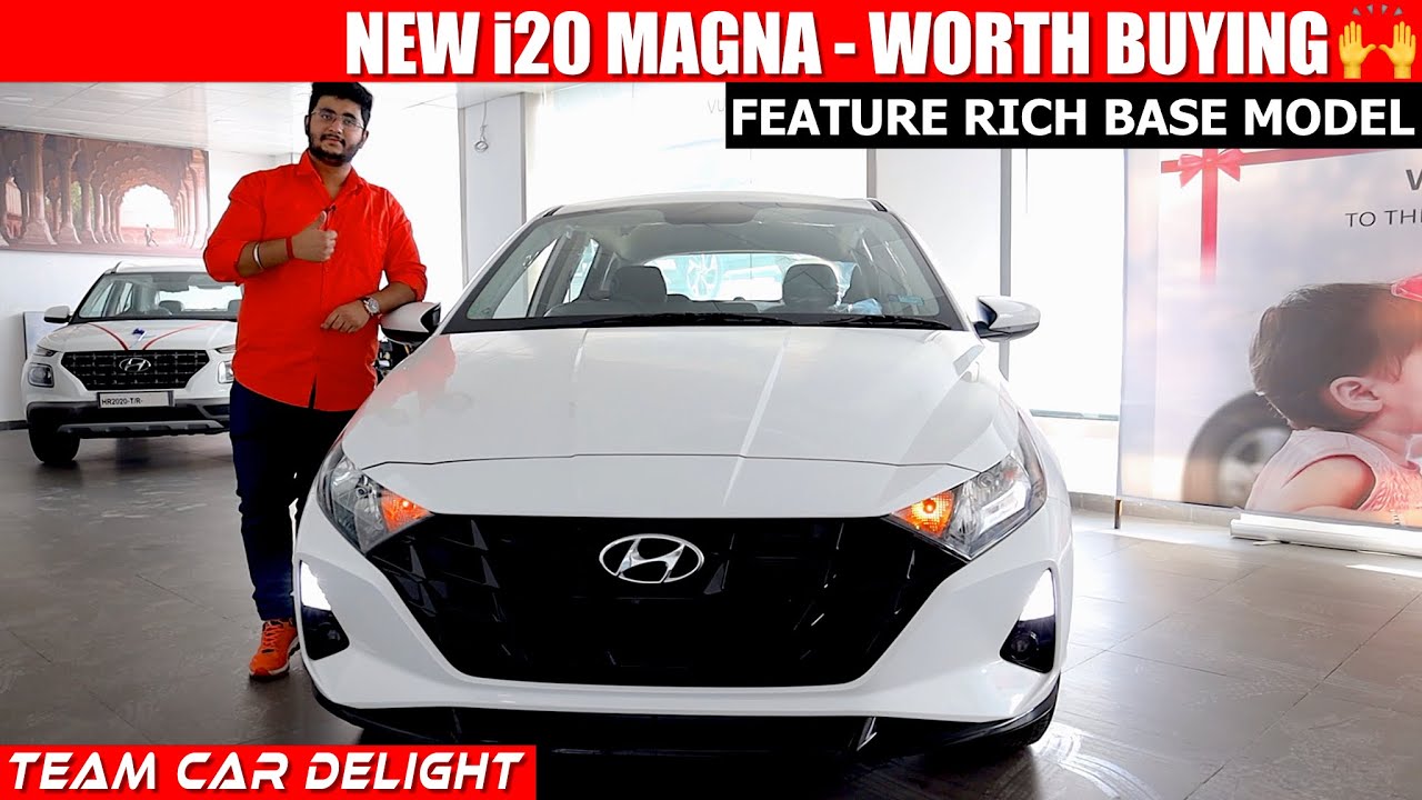 Hyundai i20 Magna - Walkaround Review with On Road Price | i20 2021 Base Model