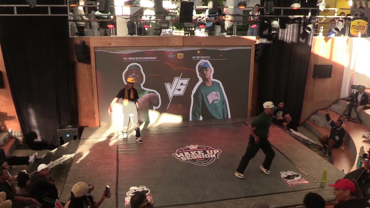 Styfler (Comoros) Vs Jeff Speville (Mauritius) [1vs1 Hip-Hop Freestyle - Indian Ocean Championship ]