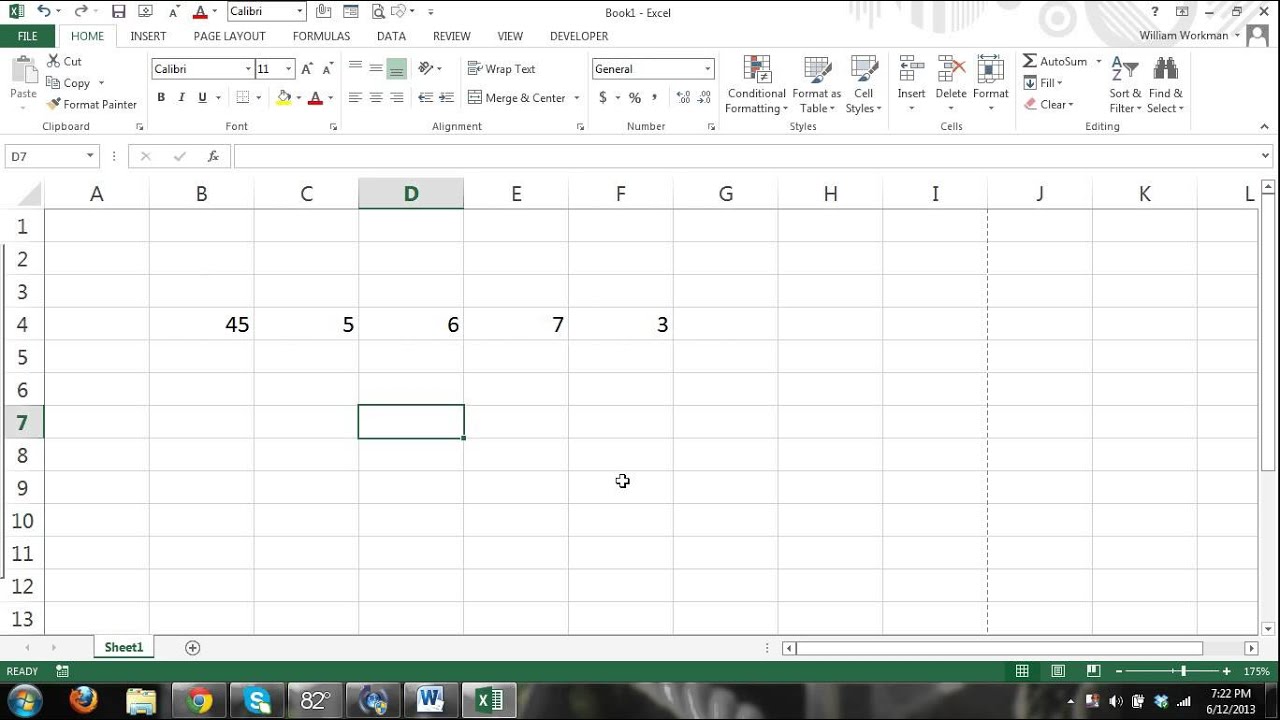 MS Excel 2013 Tutorial FOR BEGINNERS PART 2 - How to use Excel - formulas, charts, tables