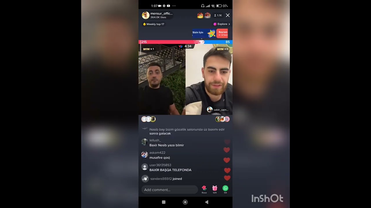 Mənsur Şərif vs Sabir Samiroğlu / Nəsib aranı vurub qaçdı (bölüm 2)