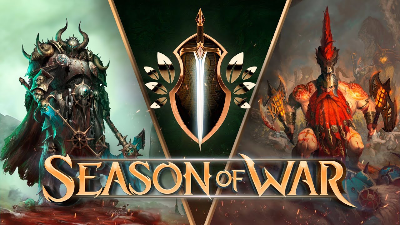 Slaves to Darkness vs Fyreslayers | Warhammer Age of Sigmar Battle Report