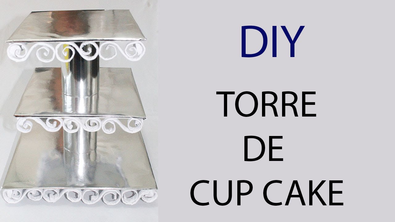 DIY Porta cup cake estilo provençal
