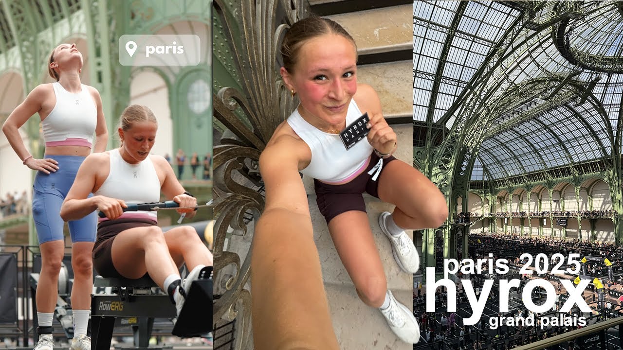 mon premier HYROX en duo ⭐️ l Paris 2025 - Grand Palais