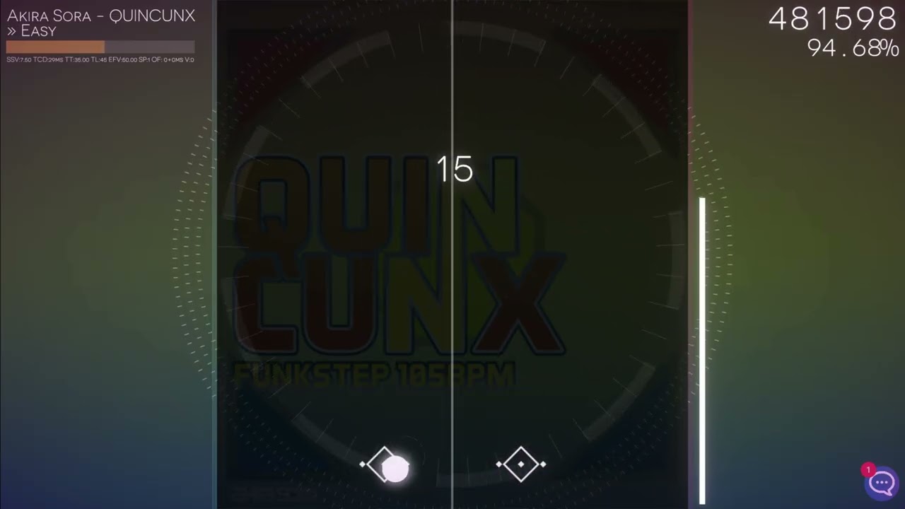 [MUSESWIPR] QUINCUNX AKIRA SORA 2L MODE [EASY]