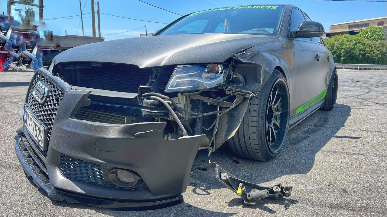 ΤΡΑΚΑΡΑ ΤΟ AUDI! ΕΠΑΘΕ ΑΡΚΕΤΗ ΖΗΜΙΑ!