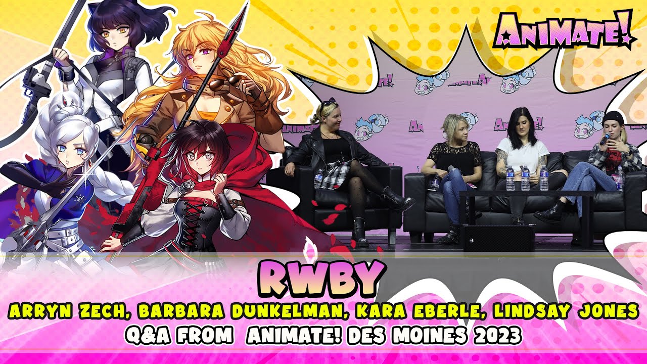 RWBY Q&A - Animate! Des Moines 2023
