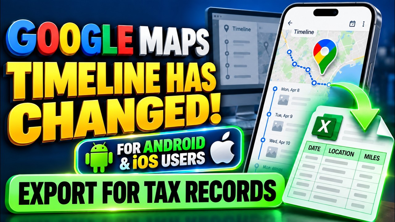 Google Maps Timeline Has Changed! Export Travel History on Android & iPhone