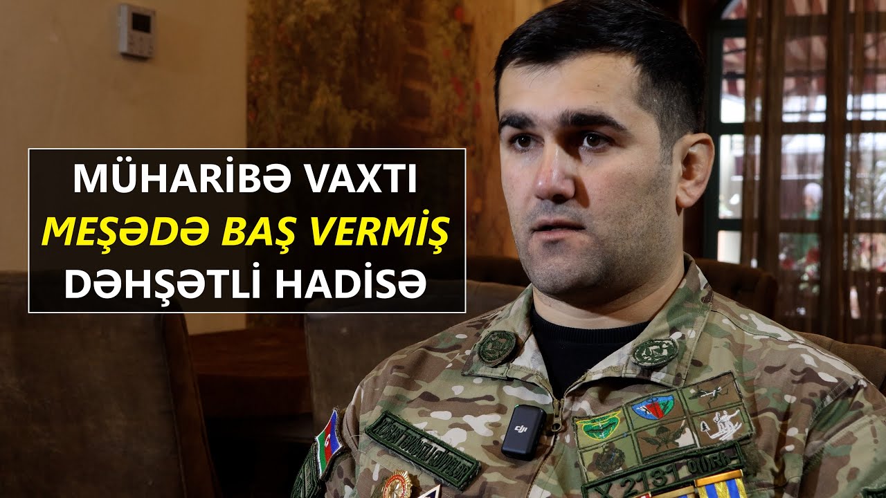 Meşədə baş vermiş həmin hadisə (ŞOK OLACAQSIZ)