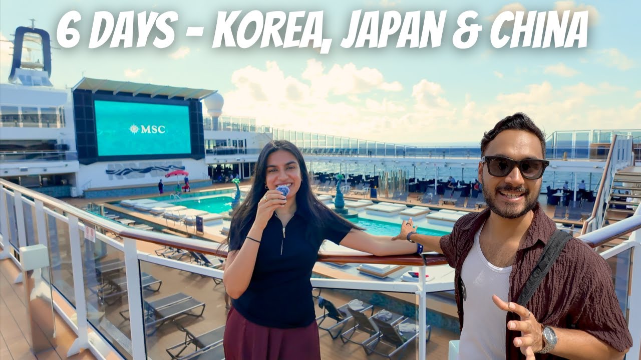 Давайте отправимся в круиз по Японии и Южной Корее с MSC Cruises