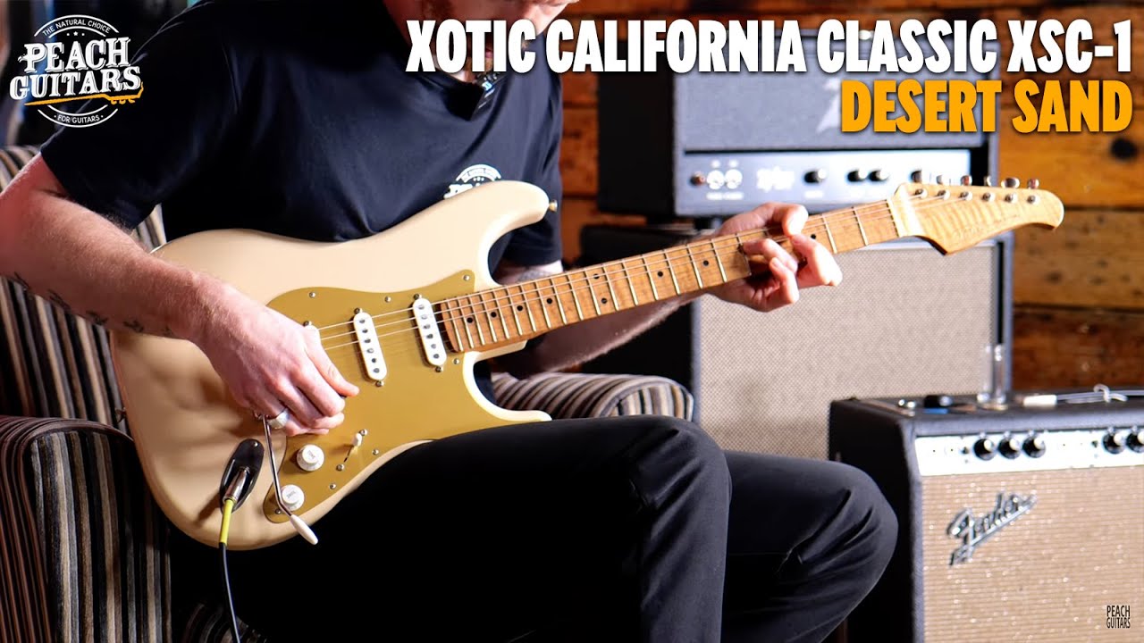 Xotic California Classic XSC-1 | Desert Sand - Light Ageing