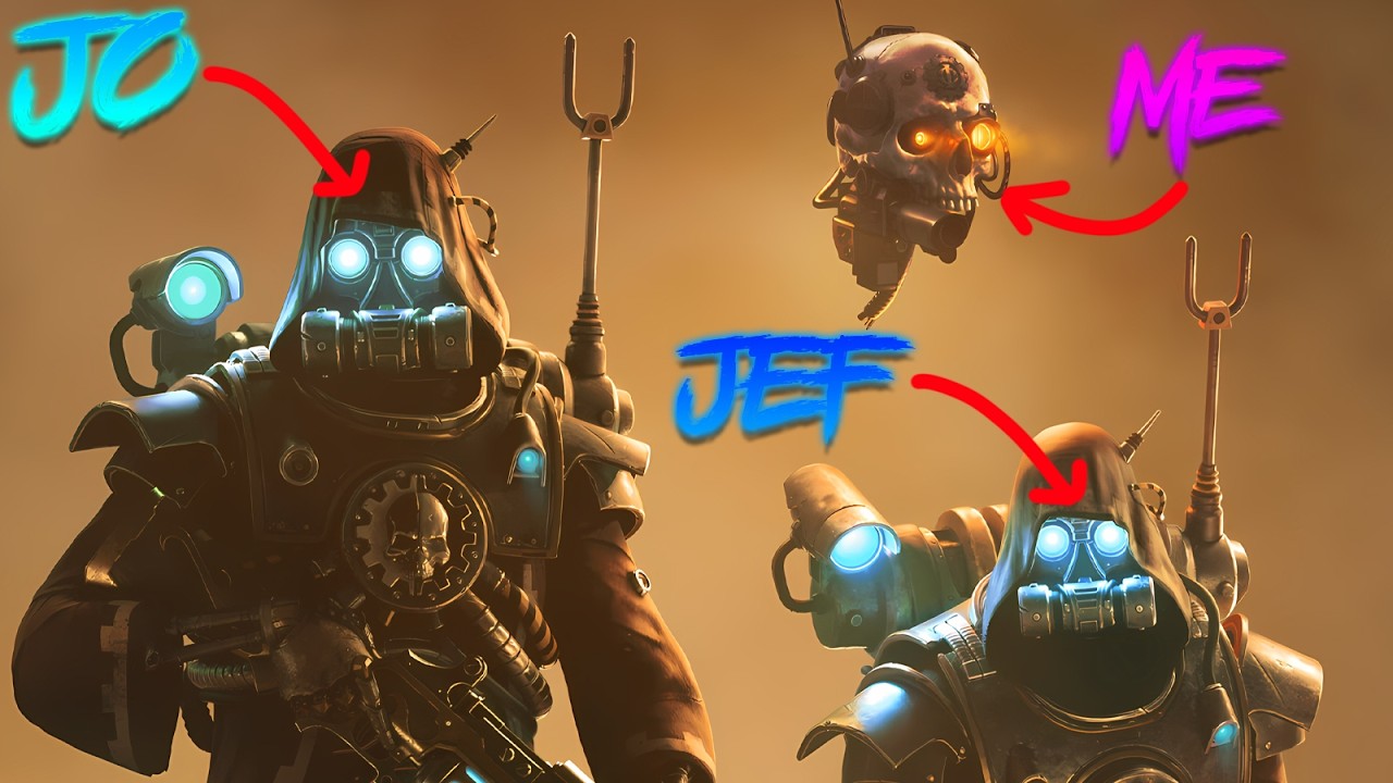 Watching @Jeficus play Skitarii like im lil bro