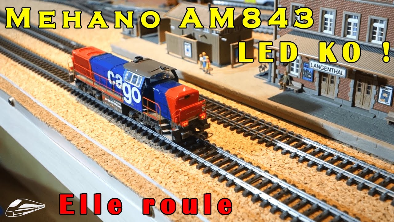 MEHANO SBB/CFF Am 843 Cargo G1700 - Remise en état - Partie 4
