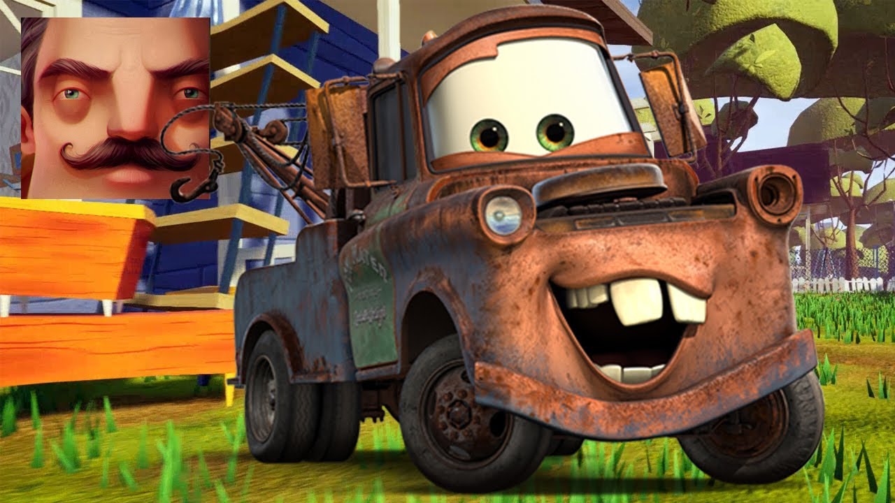 Hello Neighbor - My New Neighbor Cars Mater Act 3 Gameplay Walkthrough