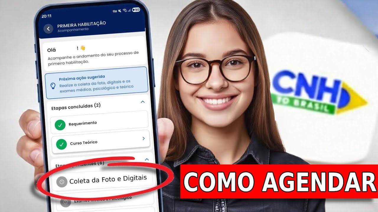 COLETAR FOTO E DIGITAIS - COMO FAZER NO DETRAN - COMO AGENDAR COLETA BIOMÉTRICA 