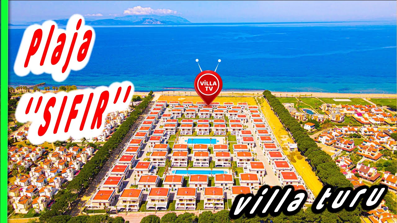 Kuşadası Denize Sıfır Lüks Villa |  Deniz Manzaralı Satılık Villa | Luxury Sea View Villa for Sale