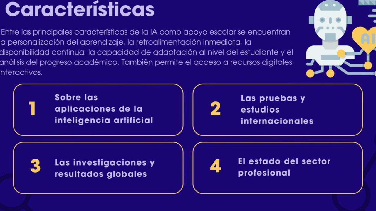 La inteligencia artificial en la educación como apoyo escolar 