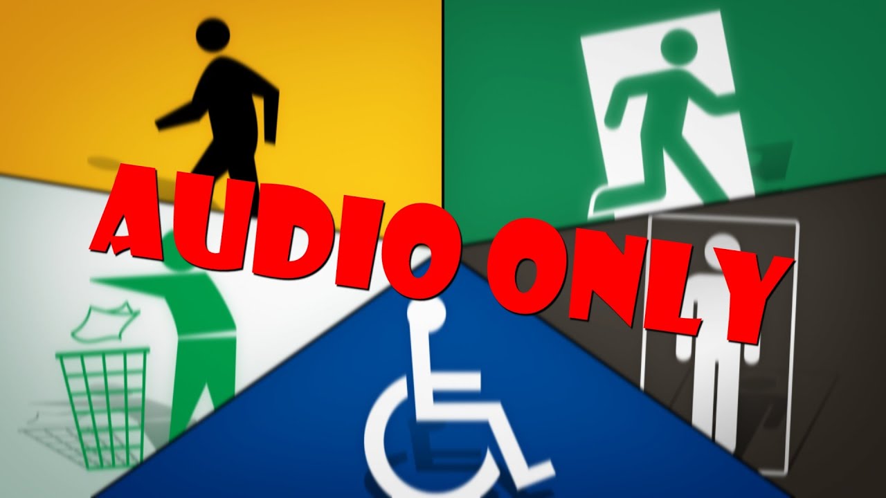 (AUDIO ONLY) Pedestrian Crossing vs. Running Man (STREET SIGN RAP CYPHER)