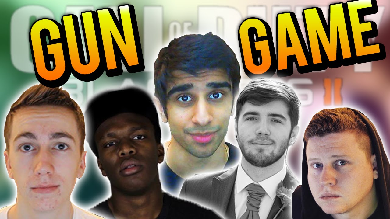 CoD Black Ops 2 Wager Match #6 with Vikkstar (CoD Gun Game)