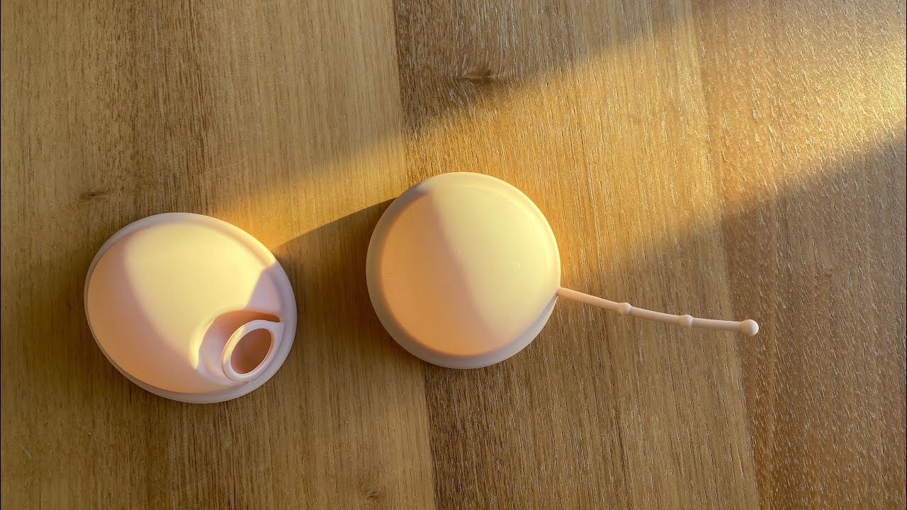 Test 2 nieuwe modellen menstruatiedisk (van Bamboozy)
