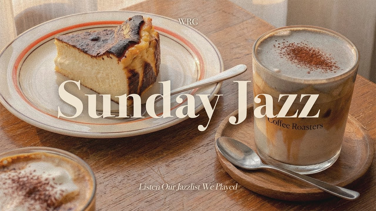 [Playlist] 아무것도 안 하고 싶은 일요일.. 책 한 권 챙겨 카페나 가볼까? ☕️ | Sunday Jazz | Relax Cozy Background Music